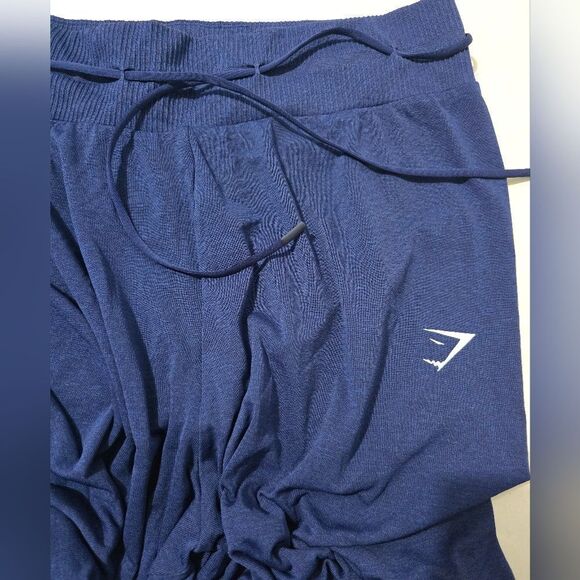 Gymshark Women't Lightweight Jogger Pants In Blue Size Medium - Picture 3 of 14